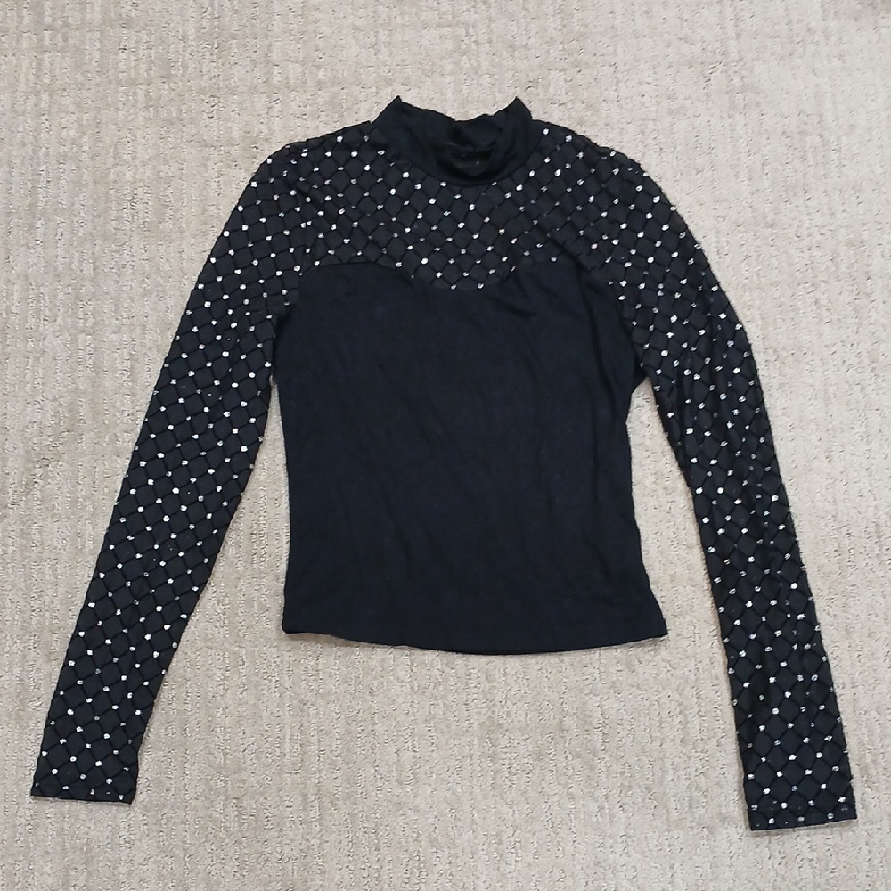 Elegant Black Women's Top